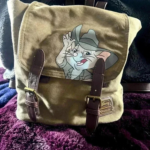 Rare loungefly Disney the rescuers down under bag - Picture 1 of 4